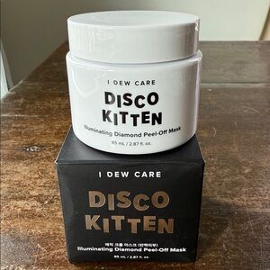 I Dew Care Disco Kitten Illuminating Diamond Peel-Off Mask - White